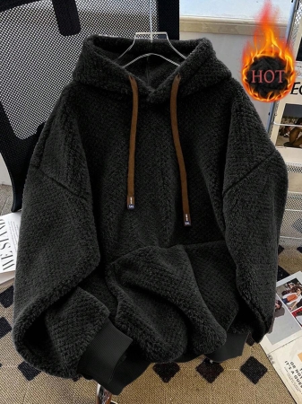 GlowEve 25pcs Autumn/Winter New Arrival High-End Niche Fuzzy Fleece Hoodie Sweatshirt Fall Cloth For Women - Image 2