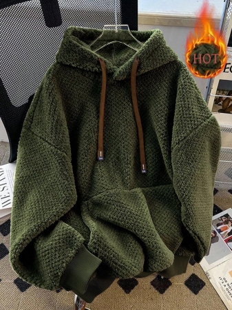 GlowEve 25pcs Autumn/Winter New Arrival High-End Niche Fuzzy Fleece Hoodie Sweatshirt Fall Cloth For Women - Image 15