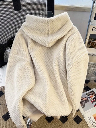 GlowEve 25pcs Autumn/Winter New Arrival High-End Niche Fuzzy Fleece Hoodie Sweatshirt Fall Cloth For Women - Image 35