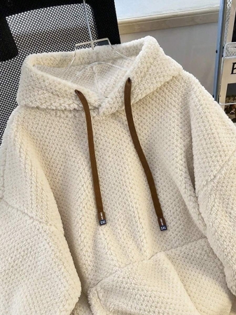 GlowEve 25pcs Autumn/Winter New Arrival High-End Niche Fuzzy Fleece Hoodie Sweatshirt Fall Cloth For Women - Image 37