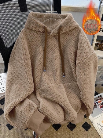 GlowEve 25pcs Autumn/Winter New Arrival High-End Niche Fuzzy Fleece Hoodie Sweatshirt Fall Cloth For Women - Image 46