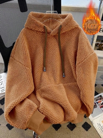 GlowEve 25pcs Autumn/Winter New Arrival High-End Niche Fuzzy Fleece Hoodie Sweatshirt Fall Cloth For Women - Image 52