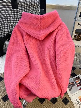 GlowEve 25pcs Autumn/Winter New Arrival High-End Niche Fuzzy Fleece Hoodie Sweatshirt Fall Cloth For Women - Image 59