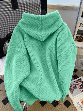 GlowEve 25pcs Autumn/Winter New Arrival High-End Niche Fuzzy Fleece Hoodie Sweatshirt Fall Cloth For Women - Image 65