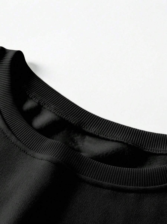 INAWLY Autumn Thanksgiving Thankful Embroidery Drop Shoulder Casual Sweatshirt, Thanksgiving Embroidery Sportwear, Thanksgiving Chenille Yarn Sportwear, Customized Christian Gift Autumn Sweatshirt, Fashionable Autumn Sweatshirt Gift - Image 4