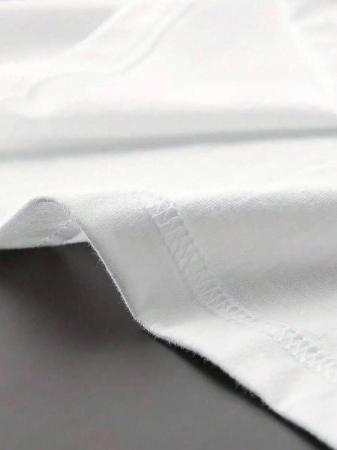 INAWLY Women's Casual Round Neck Puppy Doodle Print Short Sleeve T-Shirt, Versatile For Summer - Image 4