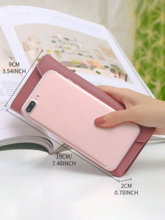 Cute Tassel Pendant Decor Wallet Faux Leather Multi-Functional Wallet Women Short Wallet Coin Purse Flap Card Case Envelope Bag For Women Wallet - Image 15