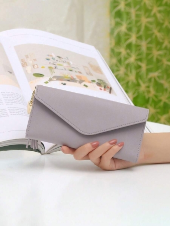 Cute Tassel Pendant Decor Wallet Faux Leather Multi-Functional Wallet Women Short Wallet Coin Purse Flap Card Case Envelope Bag For Women Wallet - Image 20