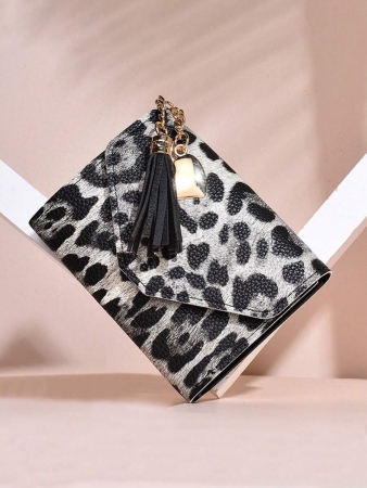 Cute Tassel Pendant Decor Wallet Faux Leather Multi-Functional Wallet Women Short Wallet Coin Purse Flap Card Case Envelope Bag For Women Wallet - Image 26