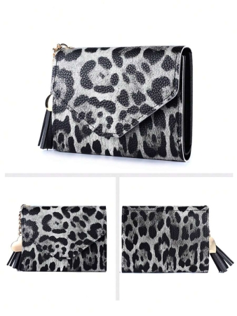 Cute Tassel Pendant Decor Wallet Faux Leather Multi-Functional Wallet Women Short Wallet Coin Purse Flap Card Case Envelope Bag For Women Wallet - Image 33