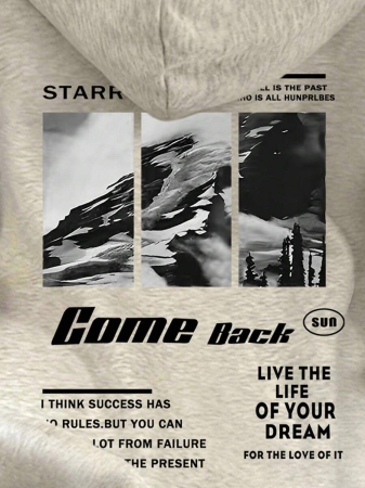 SHEIN Women's Drop Shoulder Hoodie Long Sleeve Sweatshirt, Suitable For Everyday Wear Fall Cloth For Women - Image 19