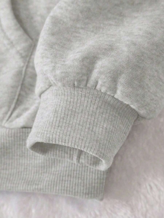 SHEIN Women's Drop Shoulder Hoodie Long Sleeve Sweatshirt, Suitable For Everyday Wear Fall Cloth For Women - Image 43