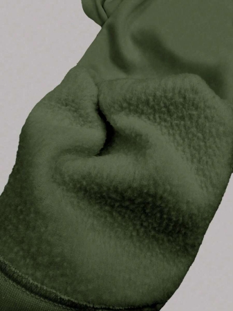 EMERY ROSE Women Ivory Color Thermal Lined Elastic Waist Drawstring Loose Pants Fall Cloth For Women - Image 15