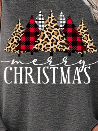 INAWLY Graphic Print Round Neck Casual Versatile Long Sleeve T-Shirt Graphic Tees Women Tops For Spring Fall Cloth For Women - Image 23