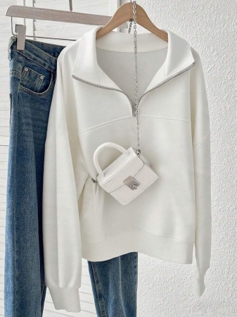 INAWLY Women's Loose Split Zip-Up Hoodie,Graduation,Teacher,Back To School Pullover Fall - Image 17