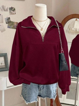 INAWLY Women's Loose Split Zip-Up Hoodie,Graduation,Teacher,Back To School Pullover Fall - Image 25