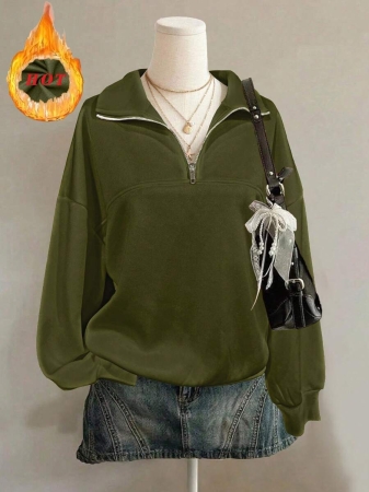 INAWLY Women's Loose Split Zip-Up Hoodie,Graduation,Teacher,Back To School Pullover Fall - Image 27