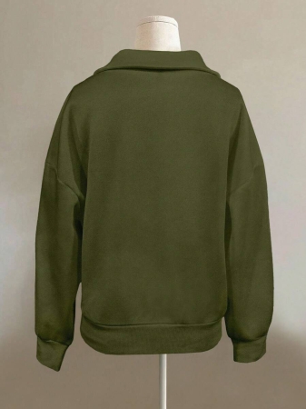 INAWLY Women's Loose Split Zip-Up Hoodie,Graduation,Teacher,Back To School Pullover Fall - Image 28