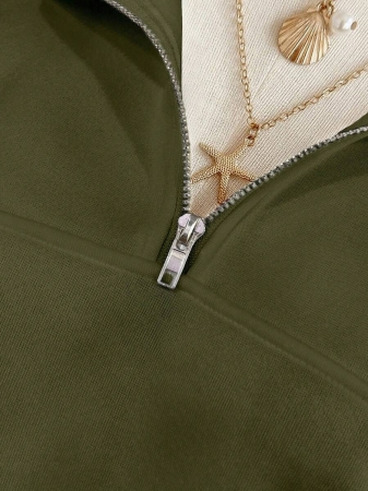 INAWLY Women's Loose Split Zip-Up Hoodie,Graduation,Teacher,Back To School Pullover Fall - Image 31