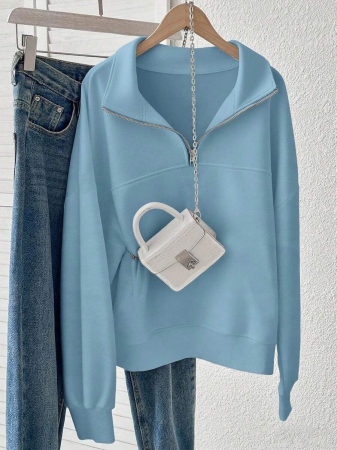 INAWLY Women's Loose Split Zip-Up Hoodie,Graduation,Teacher,Back To School Pullover Fall - Image 47