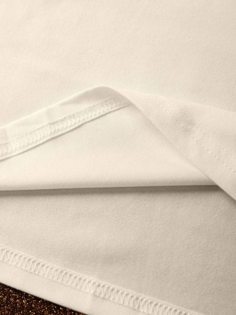 EMERY ROSE Halloween Plus Size Women's Casual Pumpkin Print Round Neck Short Sleeve T-Shirt, Summer - Image 7