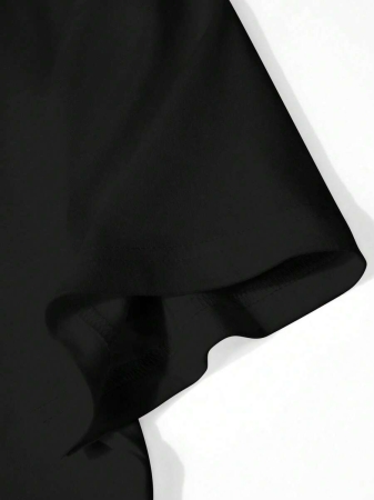 EMERY ROSE Halloween Plus Size Women's Casual Pumpkin Print Round Neck Short Sleeve T-Shirt, Summer - Image 41