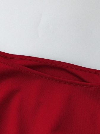 EMERY ROSE Plus Size Casual Stars And Moon Print Solid Color Asymmetric Collar Long Sleeve Sweatshirt Autumn And Winter,Fall Clothes For Women - Image 62