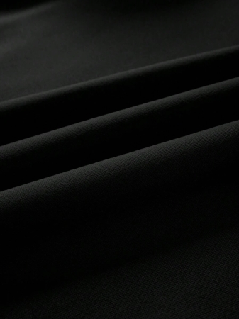 SHEIN LUNE Halloween & Teacher's Day Casual Minimalist Jesus & God Graphic Round Neck Loose Fit Long Sleeve Hoodie Sweatshirt For Women, Suitable For Autumn/Winter Fall - Image 4