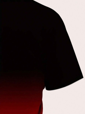 AICJ 2pcs/Set Men Casual Sleepwear Set, Crown & Playing Card Pattern T-Shirt Top With Pocket, Shorts Pants, Loungewear For Spring & Summer - Image 6