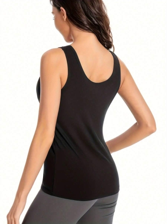 6-Pack Women's Basic Base Layer Tops, Versatile Women's Simple Tank Tops, Comfortable Breathable Sleeveless Tops, Women's Underwear And Lingerie - Image 6