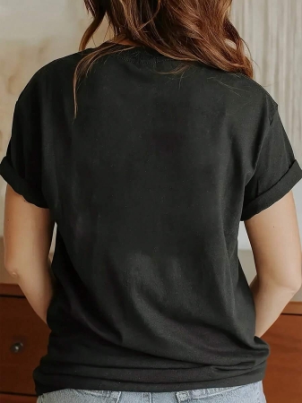 The One Where It's Thanksgiving Friends TV Show Inspired Turkey Sunglasses Graphic T-Shirt For Women - Image 3