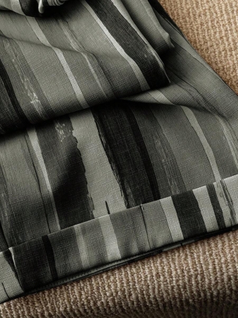 Linhara Plus Size Women Vintage Striped Print Wide Leg Pants, Relaxed Fit, Lightweight For Spring/Summer Fall Cloth For Women - Image 8