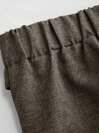 SHEIN Tall CURVE Plus Size Women Office/Commute Elegant Casual Button Decor Minimalist Suit Pants Fall Cloth For Women - Image 26