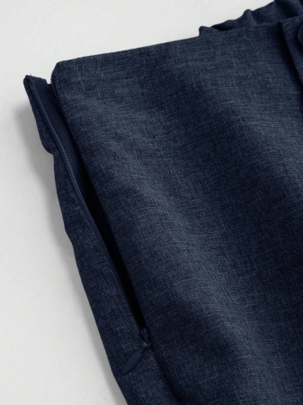 SHEIN Tall CURVE Plus Size Women Office/Commute Elegant Casual Button Decor Minimalist Suit Pants Fall Cloth For Women - Image 35