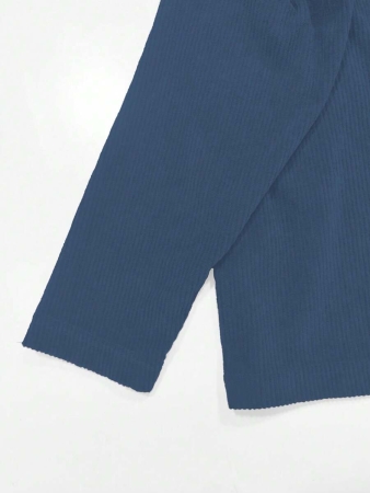 INAWLY Plus Size Crew Neck Daisy Print Long Sleeve Loose Casual T-Shirt Graphic Tees Women Tops For Spring Outfit, For Winter Fall Cloth For Women - Image 4