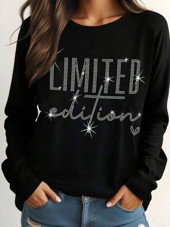 DrmWander Christmas Plus Size Vacation Vibe T-Shirt, Plus Size Casual Streetwear Top, Graphic Long Sleeve T-Shirt, Cute Autumn/Winter Pullover - Image 19