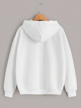 INAWLY Plus Zip Up Drawstring Thermal Lined Hoodie, Winter Graduation,Back To School Outfits,Graduation,Teacher Outfits For Women,Back To School Pullover Fall Outfit Autumn - Image 18