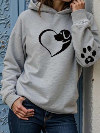 INAWLY Women's Hooded Printed Fleece Sweatshirt,Long Sleeve Tops Graduation,Back To School Outfits,Graduation,Teacher Outfits For Women,Back To School Pullover Fall Outfit