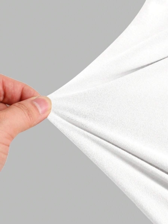 SHEIN MOD Women's Elegant Solid Color Versatile Halter Neck Top, Summer - Image 11