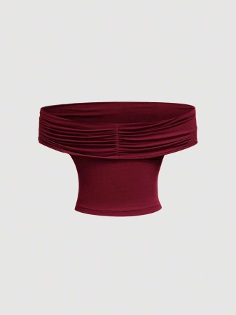 SHEIN MOD Women's Elegant Solid Color Versatile Halter Neck Top, Summer - Image 18