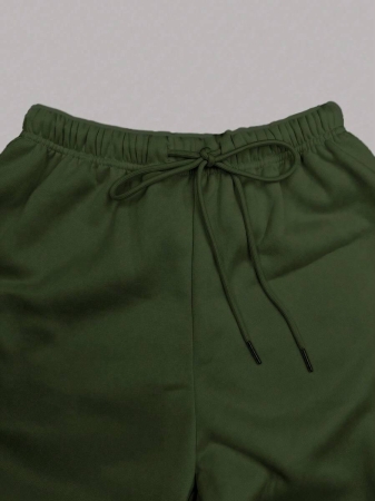 EMERY ROSE Women Ivory Color Thermal Lined Elastic Waist Drawstring Loose Pants Fall Cloth For Women - Image 16