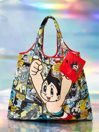 Pop Mart Azura X SHEIN 1pc Cartoon Character Patterned Drawstring Tote Bag Made Of Polyester Material, Large Capacity, Suitable For Commuting, Shopping, And Traveling, Suitable For Both Ladies And Gentlemen, The Bag Can Be Folded For Easy Storage And Convenient Carrying,Tears For Beach - Image 31