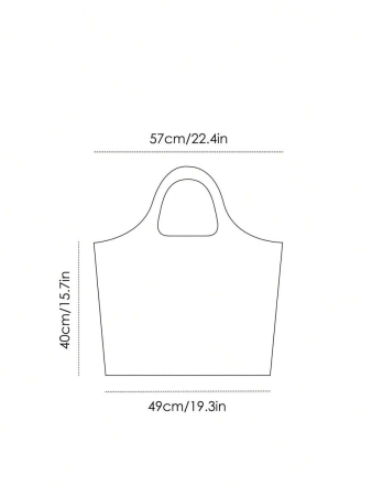 Pop Mart Azura X SHEIN 1pc Cartoon Character Patterned Drawstring Tote Bag Made Of Polyester Material, Large Capacity, Suitable For Commuting, Shopping, And Traveling, Suitable For Both Ladies And Gentlemen, The Bag Can Be Folded For Easy Storage And Convenient Carrying,Tears For Beach - Image 53