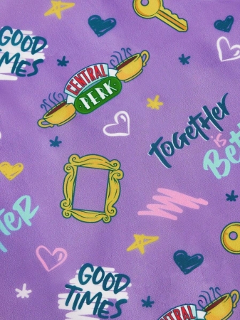 Pop Mart Azura X SHEIN 1pc Cartoon Character Patterned Drawstring Tote Bag Made Of Polyester Material, Large Capacity, Suitable For Commuting, Shopping, And Traveling, Suitable For Both Ladies And Gentlemen, The Bag Can Be Folded For Easy Storage And Convenient Carrying,Tears For Beach - Image 70