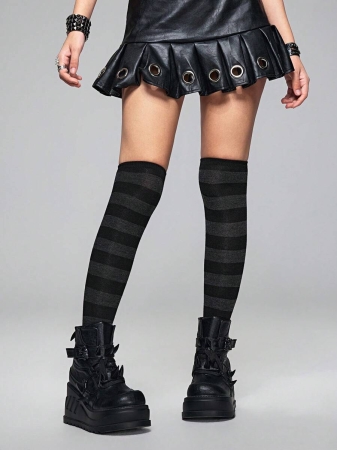 ROMWE Anime Women Over The Knee Socks - Image 5