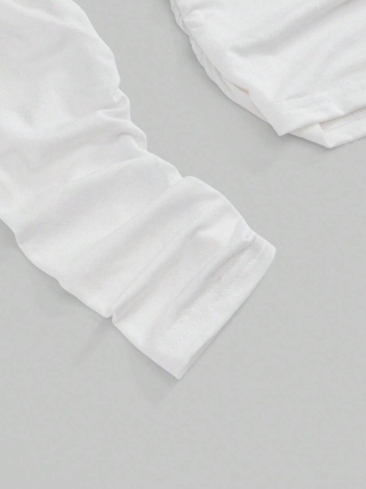 ROMWE Grunge Punk Vintage Grunge Vine Cross Cowl Neck Convertible Elastic Ruched Women's Camisole Top - Image 5