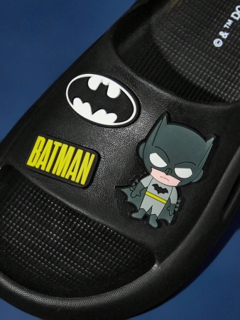 LE PETIT PRINCE X SHEIN Moon & Star Cute Cartoon Blue Children's Slip-On Slippers Toddlers & Kids Non-Slip Quick-Drying Shower Slide, Lightweight And Durable EVA Material, Unisex For Boys And Girls In The House, Bthroom, Playground, Swimming Pool, Beach Indoor Outdoor - Image 4