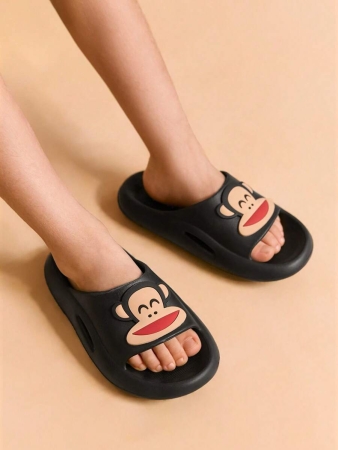 LE PETIT PRINCE X SHEIN Moon & Star Cute Cartoon Blue Children's Slip-On Slippers Toddlers & Kids Non-Slip Quick-Drying Shower Slide, Lightweight And Durable EVA Material, Unisex For Boys And Girls In The House, Bthroom, Playground, Swimming Pool, Beach Indoor Outdoor - Image 19