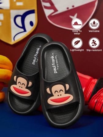 LE PETIT PRINCE X SHEIN Moon & Star Cute Cartoon Blue Children's Slip-On Slippers Toddlers & Kids Non-Slip Quick-Drying Shower Slide, Lightweight And Durable EVA Material, Unisex For Boys And Girls In The House, Bthroom, Playground, Swimming Pool, Beach Indoor Outdoor - Image 20