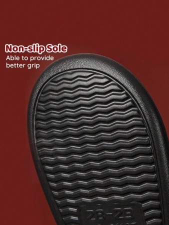 LE PETIT PRINCE X SHEIN Moon & Star Cute Cartoon Blue Children's Slip-On Slippers Toddlers & Kids Non-Slip Quick-Drying Shower Slide, Lightweight And Durable EVA Material, Unisex For Boys And Girls In The House, Bthroom, Playground, Swimming Pool, Beach Indoor Outdoor - Image 23